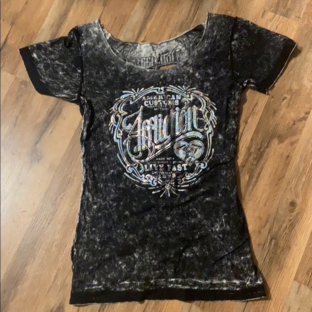 Affliction shirt reversible